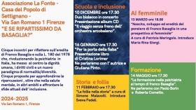 Nuovo ciclo di incontri 2024-25 "E se ripartissimo da Basaglia?" - associazionelafonte aps